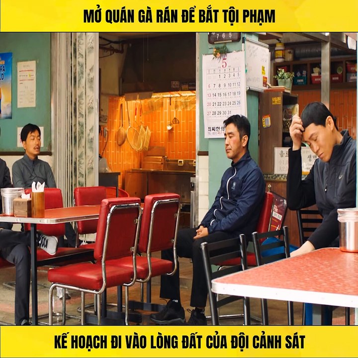 Mở quán gà rán để bắt tội phạm, kế hoạch đi vào lòng đất của đội cảnh sát
