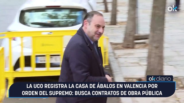 La UCO registra la casa de Ábalos en Valencia por orden del Supremo: busca contratos de obra pública