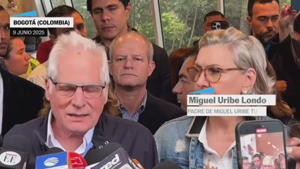 El padre de Miguel Uribe tras el atentado sobre su hijo: "Ha conseguido unir a Colombia"
