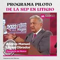 Programa piloto de la SEP en litigio