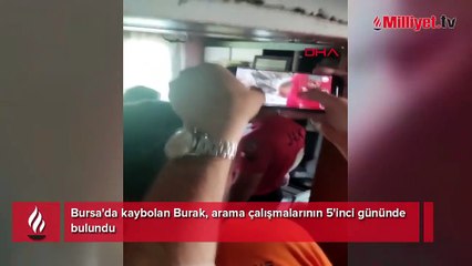 5 gündür haber alınamıyordu! Bursa'da kaybolan Burak Koçak'tan haber geldi