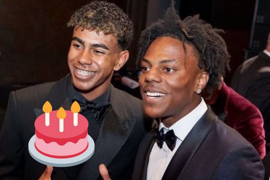 IShowSpeed, invitado por Lamine Yamal a su cumpleaños
