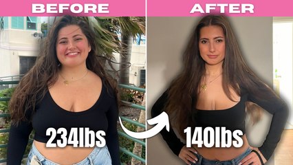 Woman Loses Half Her Body Weight Naturally After Seeing Vacation Photos She "Hated"