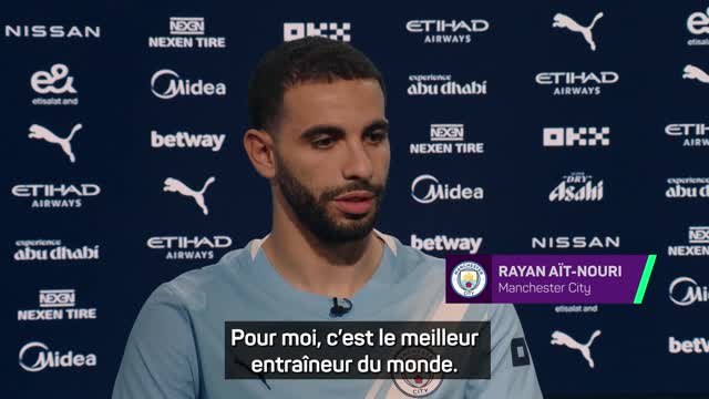 Manchester City - Aït-Nouri : Enthousiaste à l’idée de travailler avec Pep Guardiola