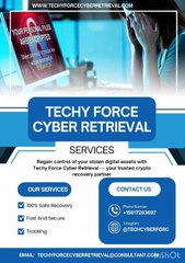 ASSISTANCE FOR VICTIMS OF FRAUD AND HACKING VIA TECHY FORCE CYBER RETRIEVAL