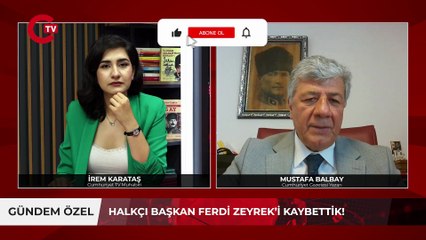 Mustafa Balbay’dan Ferdi Zeyrek’e duygusal veda “Topluma verdikleriyle doyardı”