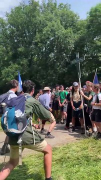 Le Haka du pèlerinage de Chartres
