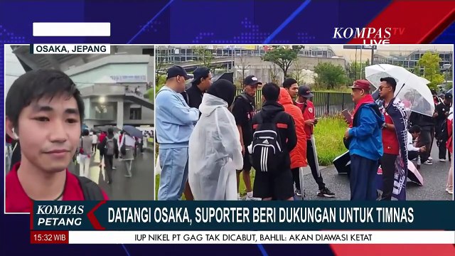 Padati Stadion Suita Osaka, Suporter 'All Out' Beri Dukungan untuk Timnas Indonesia!