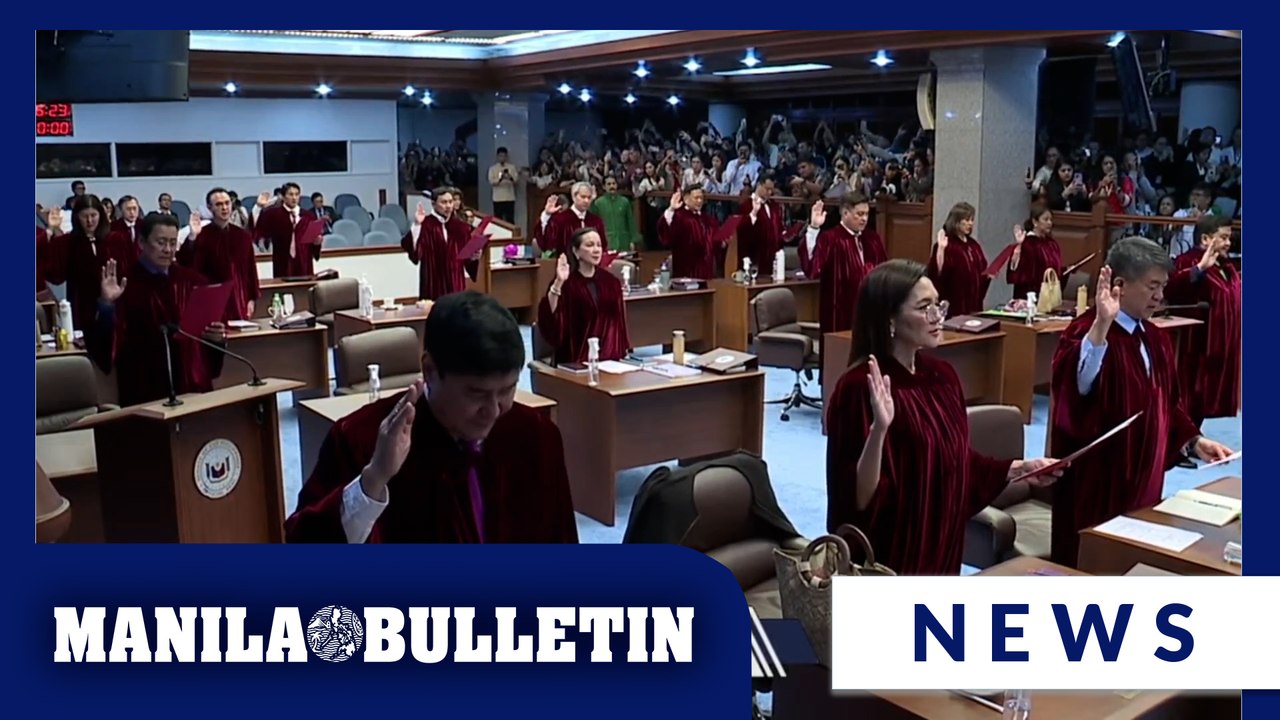 Senators take oath as senator-judges