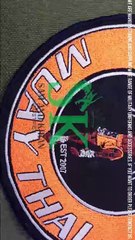 Bang Muay Thai Machine Embroidery Patches, Custom Patches Wholesale, Patches Suppliers