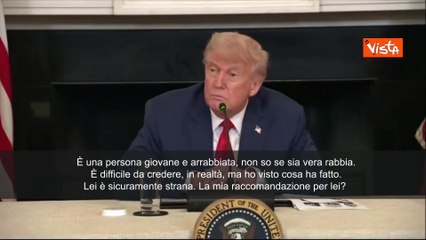 Trump: "Israele ha già abbastanza problemi senza rapire Greta Thunberg"