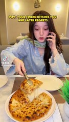 Sana Yousaf enjoying delicious Food