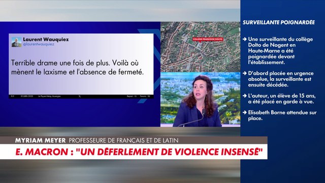 Myriam Meyer dénonce le comportement de certains parents d’élèves qui «contestent et menacent»