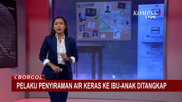 Polisi Tangkap Pelaku Penyiraman Air Keras Ibu & Anak di Sukabumi