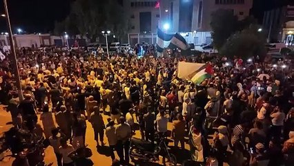 قافلة "الصمود" التضامنية تعبر الحدود التونسية الليبية (منظمون)