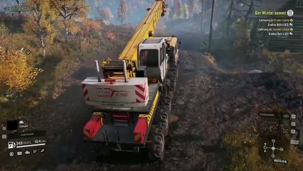 Fahrt des Kranfahrzeugs | SnowRunner | Ep. 12