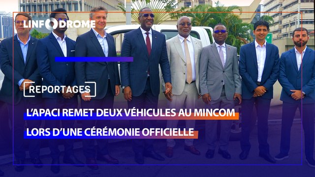 Industrie de l’acier : L’APACI fait don de deux véhicules au ministère du Commerce et de l’Industrie