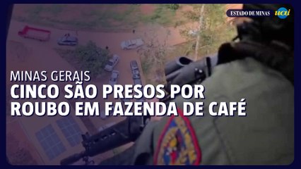 Roubo em fazenda de café leva cinco à prisão, em Minas