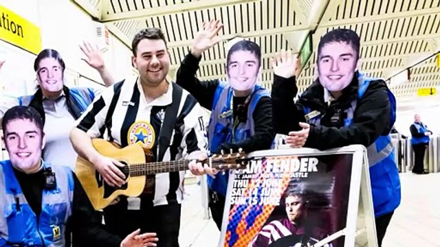 Tribute act performs Sam Fender songs ahead of Newcastle gig