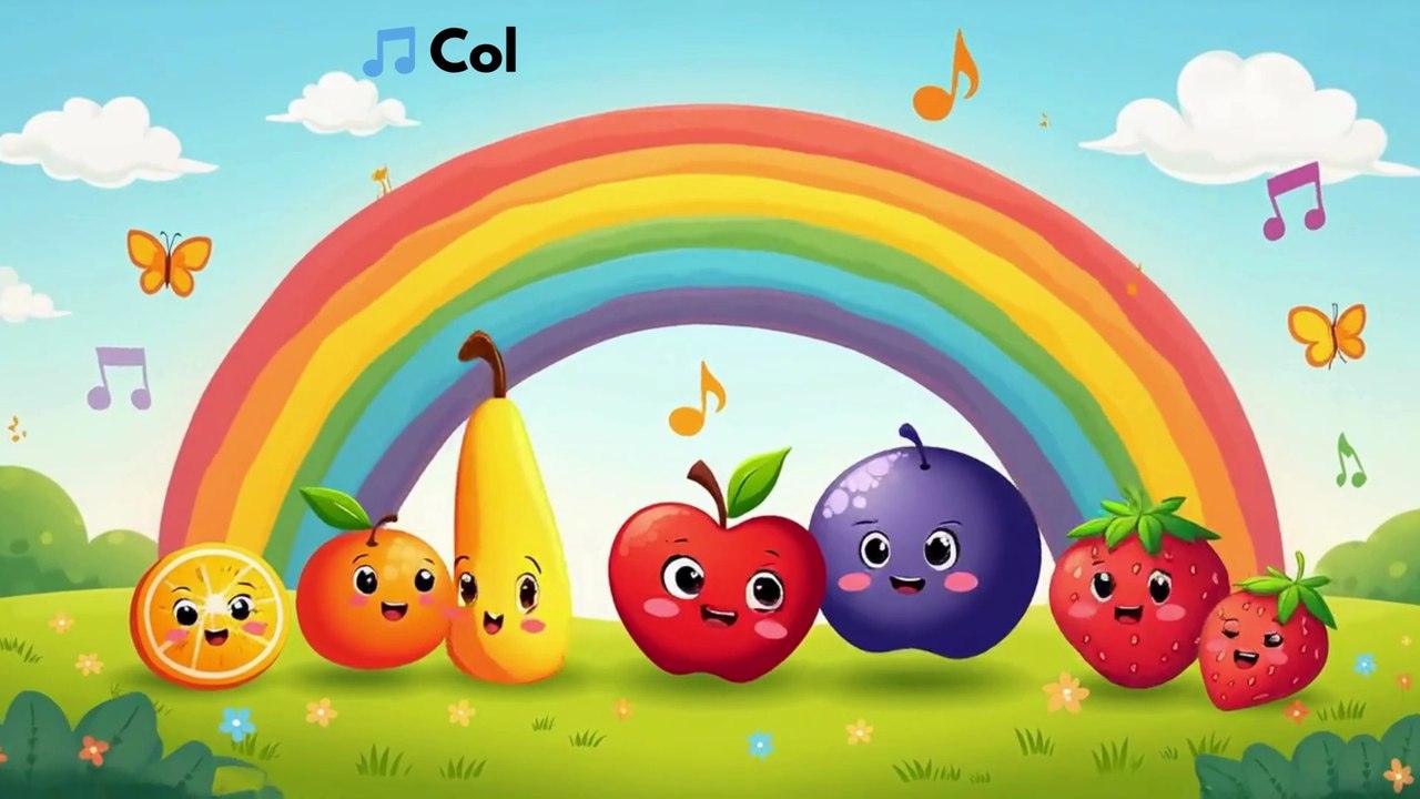 Colorful Fruit Rhymes
