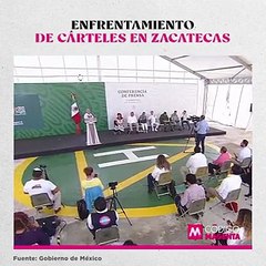 Enfrentamiento de cárteles en Zacatecas