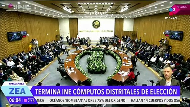 Elección judicial: El INE concluye el cómputo del 100% de las actas