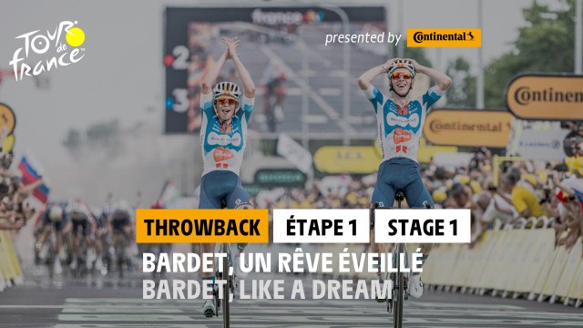 Romain Bardet wins in stage 1 - Throwback by Continental #TDF2024