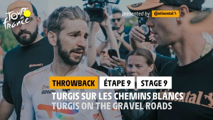 Turgis, on the gravel roads - Throwback by Continental #TDF2024