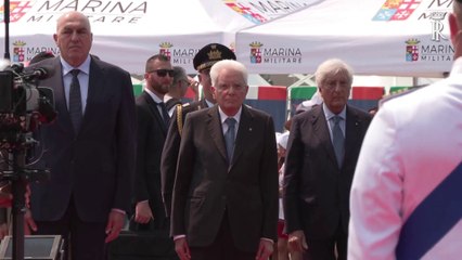 Marina Militare, Mattarella a Genova per ritorno della Nave Vespucci