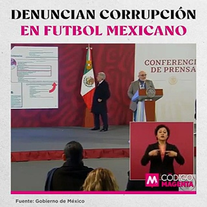 Denuncian corrupción en futbol mexicano