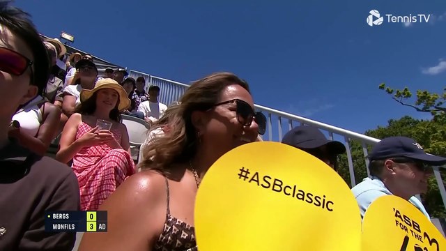 Tennis : Tournoi de Tennis ATP 250 Auckland 2025 Finale Simple Messieurs Gael Monfils - Zizou Bergs