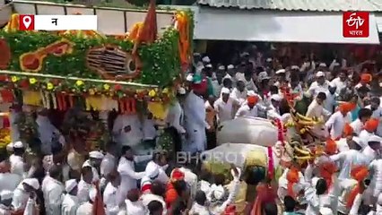 पाऊले चालती पंढरीची वाट…; संतश्रेष्ठ निवृत्तीनाथ महाराजांच्या पालखीचं पंढरपूरकडं प्रस्थान