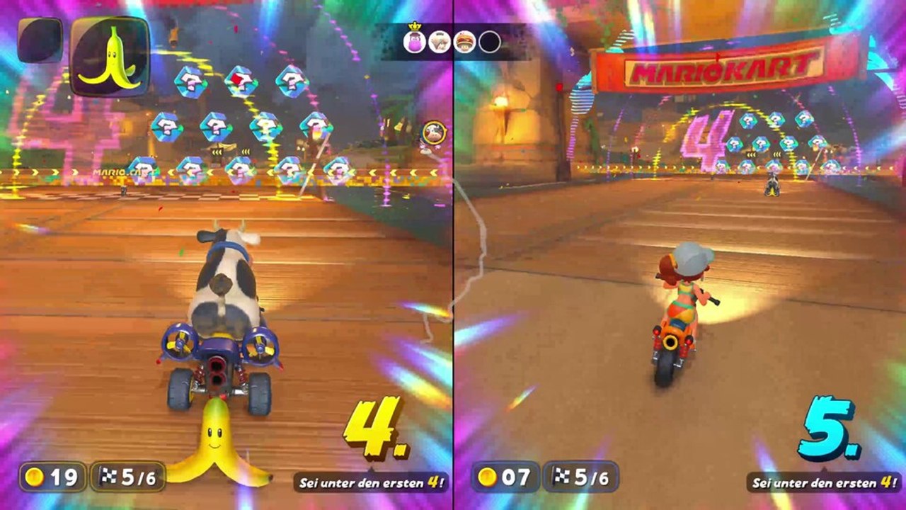 Mario Kart World: Sören fährt mit seiner Frau eine Runde Knockout-Tour und das Finale hat es in sich