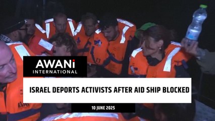 Israel deports activists after aid ship blocked