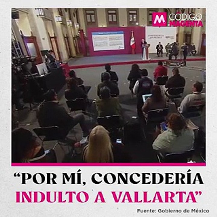 “Por mí, concedería indulto a Vallarta”