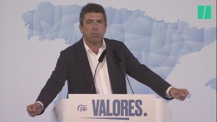 Mazón: "El cambio que necesita nuestra tierra es de valores, de actitudes y de verdad"