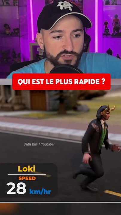 QUEL PERSO MARVEL COURS LE PLUS VITE ?