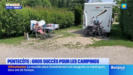 Week-end de Pentecôte: un camping en Isère a affiché 80% de taux de remplissage