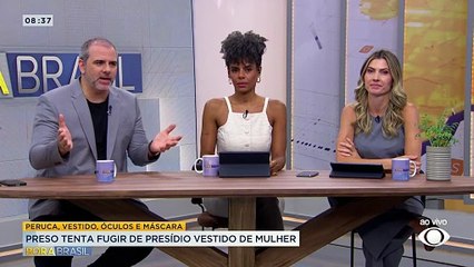 Preso tenta fugir de presídio vestido de mulher no Maranhão