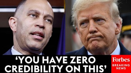 Hakeem Jeffries Sends Impassioned Message To Trump Over Criticism Of LA Protests_ 'Get Lost'