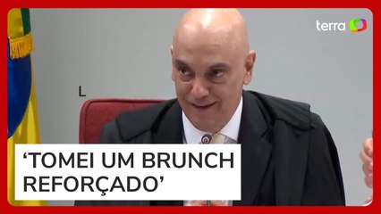 Moraes volta a brincar com advogado de Heleno: ‘Doutor, horário de almoço ainda está longe’