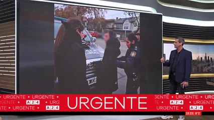 🚨 MAR DEL PLATA: ASÍ PARAN A UN MOTOCICLISTA QUE NO QUISO DETENERSE