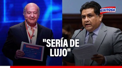 Burgos a favor de que Hermando de Soto integre Podemos Perú y sea presidente de la PCM: "Sería de lujo"