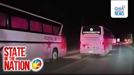 6 na GV Florida Bus unit, tila nagkakarerahan; 15 bus nila sa 2 ruta, sinuspende ng isang buwan ng DOTr | SONA