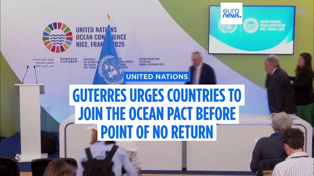 Guterres urges countries to join ocean pact before point of no return, warns against science deniers