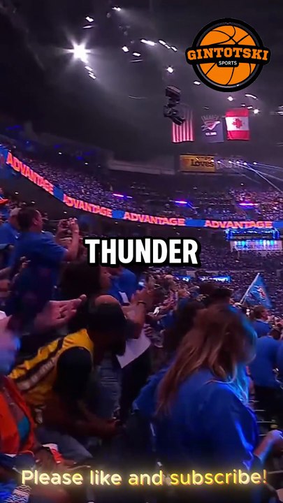 🔥 Thunder DOMINATE Game 2!