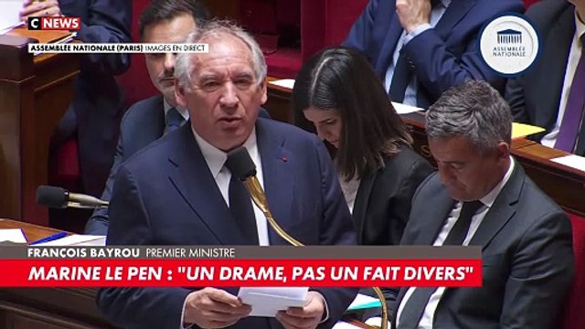 François Bayrou après l'attaque au couteau d'une surveillante : Il faut faire appliquer l'interdiction de port de ce type d'armes