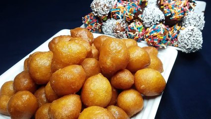 Deliciosos Buñuelos dulces.