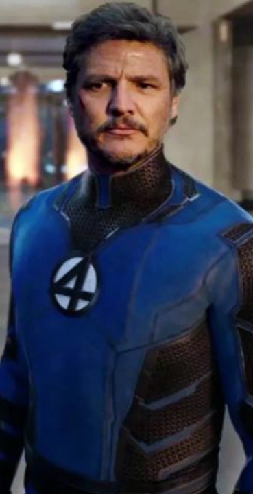 Quarteto Fantástico - Pedro Pascal posta arte de Reed Richards e Superman juntos #superman #4fantastico