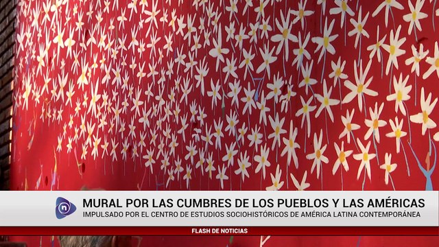 MURAL POR LAS CUMBRES DE LOS PUEBLOS Y LAS AMÉRICAS